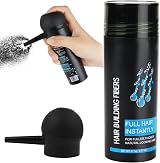 LOPHE Professional Hair Building Fibers for Thinning Hair Black