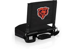 Picnic TIME NFL Unisex-Adult NFL Gridiron Stadium Seat, Lightweight, Portable Folding Chair for Bleachers and Benches