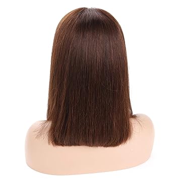 Amazon Com Ombre Lace Front Wig Red Color Short Hair Wig For