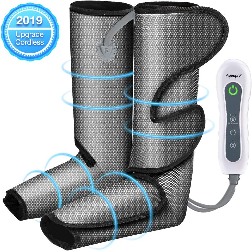 Leg Massager for Circulation, Air Compression Foot Massager for Thighs, Calf, Legs and Feet