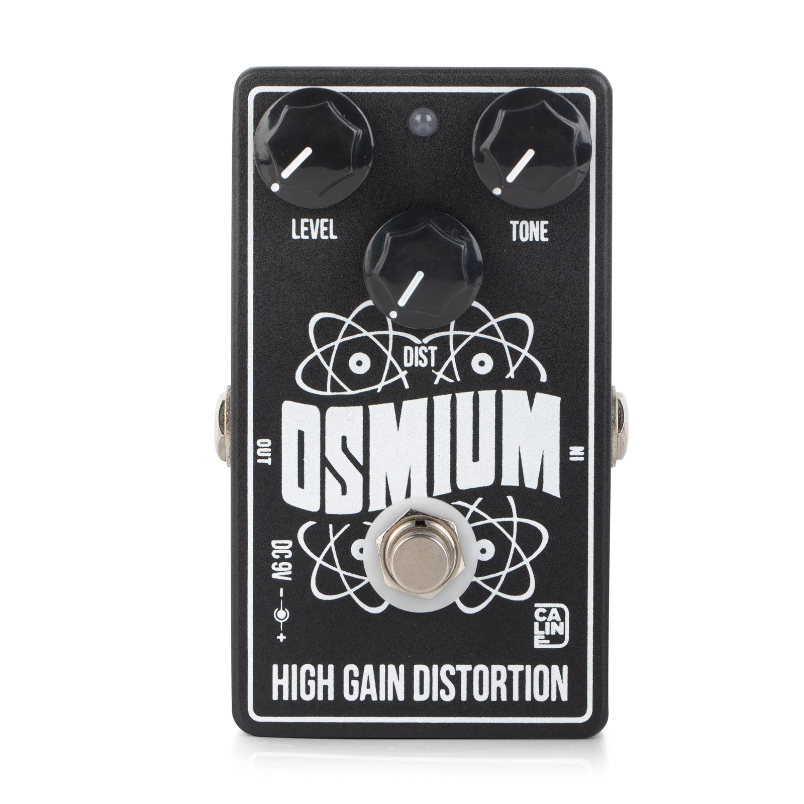 Caline CP-501 Osmium High Gain Distortion Guitar Effect Pedal for Electric Guitar and Bass