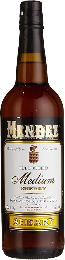 Mendez Medium Sherry 3 X 0 75 L Amazon De Bier Wein Spirituosen