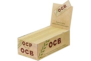 OCB Organic Hemp 1300, 50 Booklets, 50 Papers