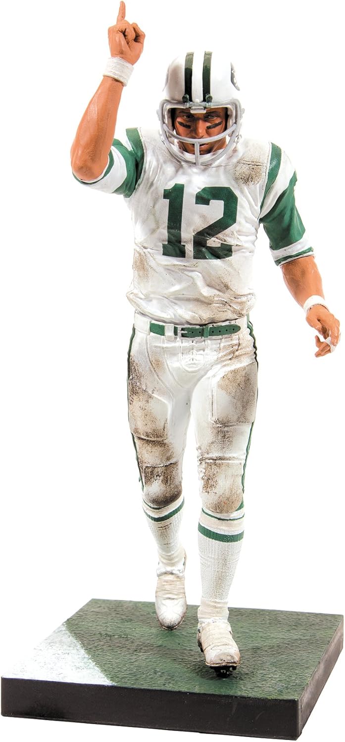 McFarlane Toys NFL Series 35 Joe Namath Action Figure: Toys & Games