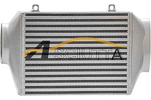 CoolingSnow Top Mount Turbo Intercooler for 2002-2006 BMW MINI Cooper S R53 R52, 1 Row Core Radiator