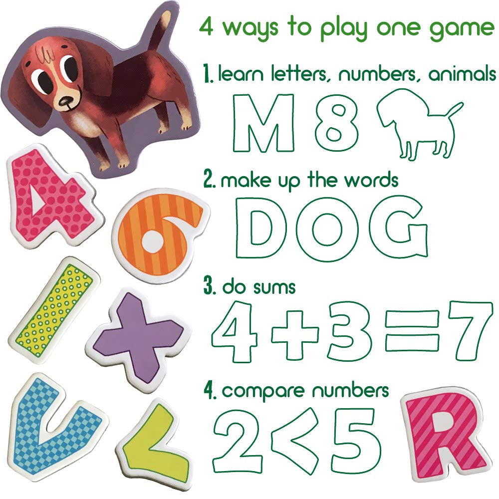 Lettere E Parole Magnetiche Giochi E Giocattoli Magneti Per Bambini Apprendimento 80 Giochi Magnetici Per Bambini Lettere E Numeri Giocattolo Educativi Per Il Frigorifero Piccolo E Grande Giochi Per Bambini Di 3