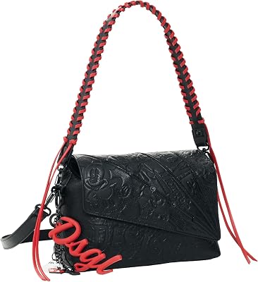 borsa a tracolla All Mickey Phuket Shoulder Bag Black nero