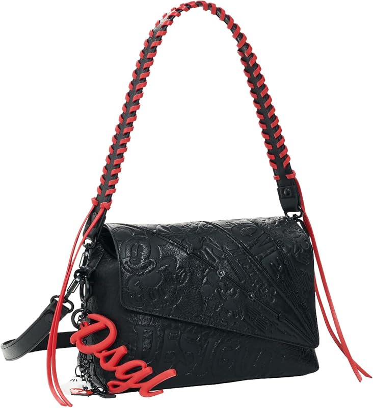 borsa a tracolla All Mickey Phuket Shoulder Bag Black nero