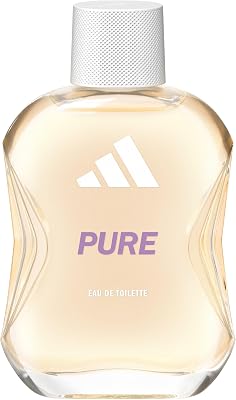 Pure Eau de Toilette, 100 ml (Pack de 1), notas de cacao, pera y benjuí, fragancia para mujer, larga duración, fragancia deportiva