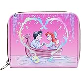 Loungefly Disney The Little Mermaid Kiss The Girl Mini Zipper Wallet MULTI NONE
