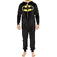 DC Comics Batman Onesie | Mens Pajamas | Onesie for Adults | Sizes Small to XX-Large