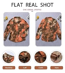 ZOLUCKY Women'S Corduroy Shacket Casual Button Down