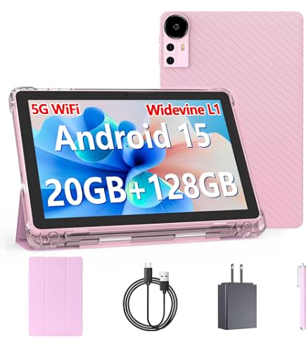 Amazon.com : 10 Inch Tablet Android 15 Tablets With Case Stylus