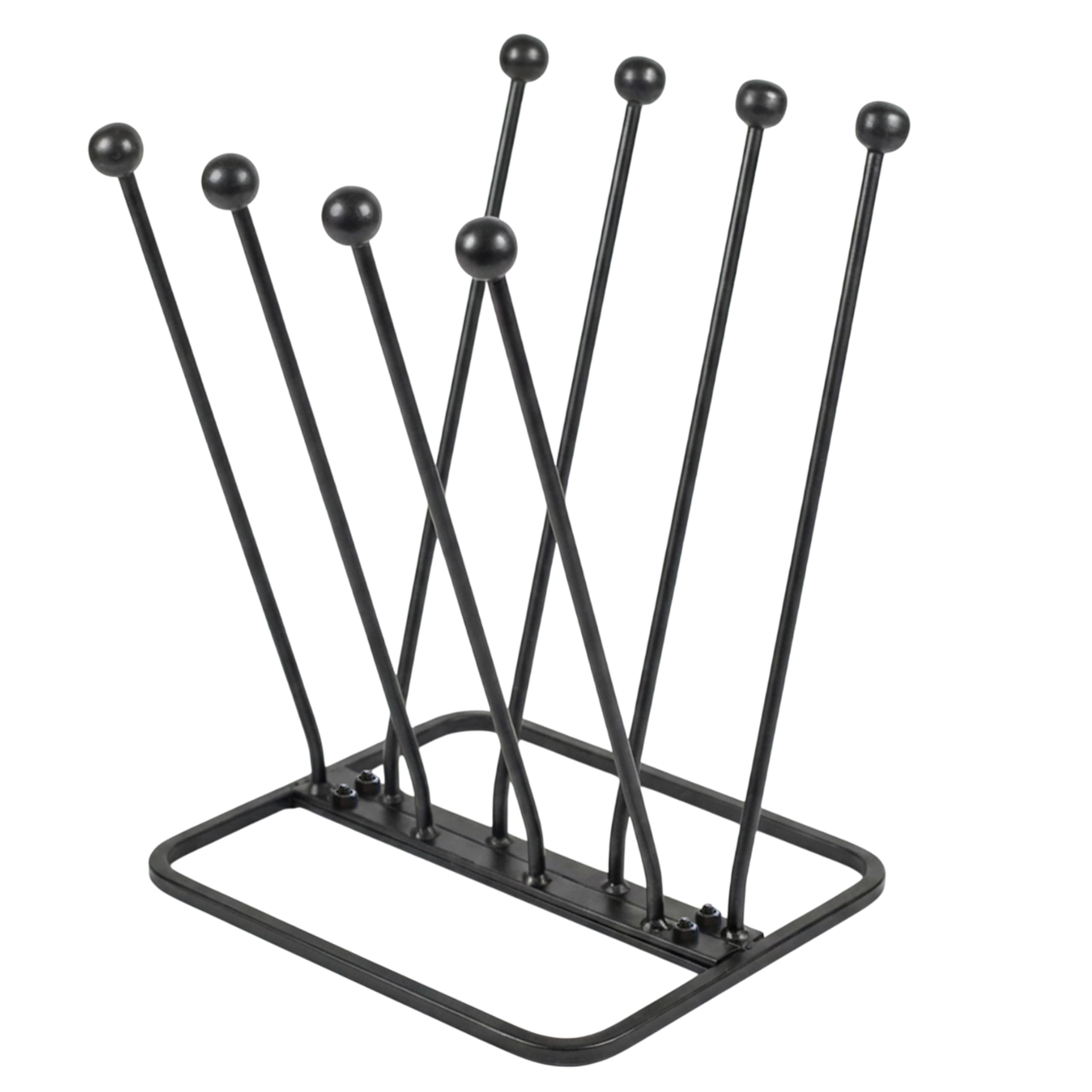 ARSUK Welly Boot Rack - Metal Wellington Boots Stand Outdoor, Cast Iron and Rustproof Wellies Storage Racks & Holder - 2 Pair & 4 Pair Boot Rack