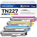 TN227 Toner Cartridge Set 4-Pack Printer