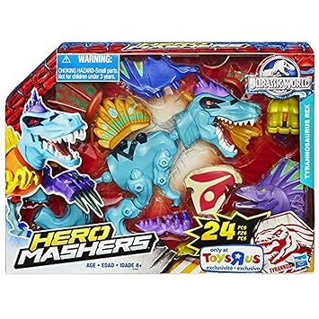 jurassic world hero mashers t rex