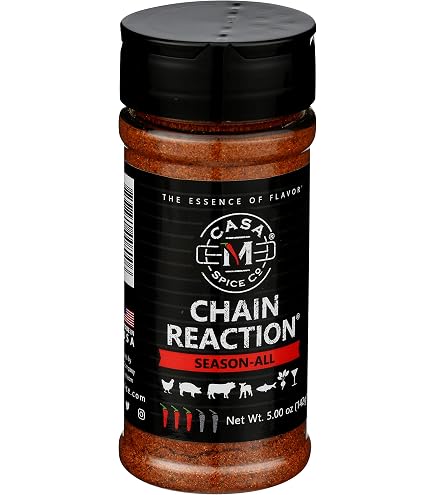 casa m spice co uncontgrolled hooked fish seasoning Co® Uncontrolled Chain Reaction® Season-All• Low Sodium • Gluten Free • Keto Friendly BBQ Spices and Seasonings (Uncontrolled (2x as spicy), Plastic Shaker (with 1-cup seasoning)) 6500 C3 Style:FGCT100HS HERCULES 2500M 2734Yds 150lb the bright herby flavors