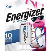 Energizer L522BP Ultimate Lithium Battery, 9-Volt - Quantity 6