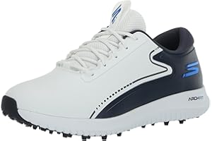 Skechers Men's Max 2 Arch Fit Waterproof Spikeless Golf Shoe Sneaker