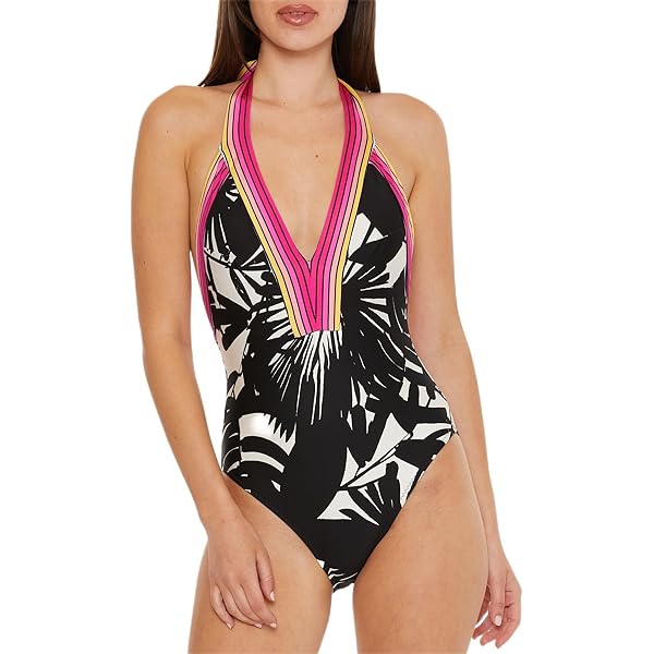 Trina Turk Women's Standard Monaco Ruffle One Piece Swimsuit