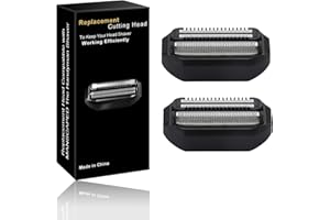 YAZIYIR 2 Pack Shaver Replacement Blade compatible with MANSCAPED The Handyman Compact Face Shave,Shaver Foil Blades for Portable Men’s Travel Facial Hair Groomer, Waterproof Compact Face Shaver