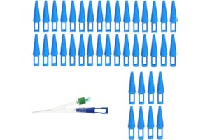 MEDCORE 40 Sets Catheter Plugs - Catheter Plug Adapter - Urethral Catheter Supplies