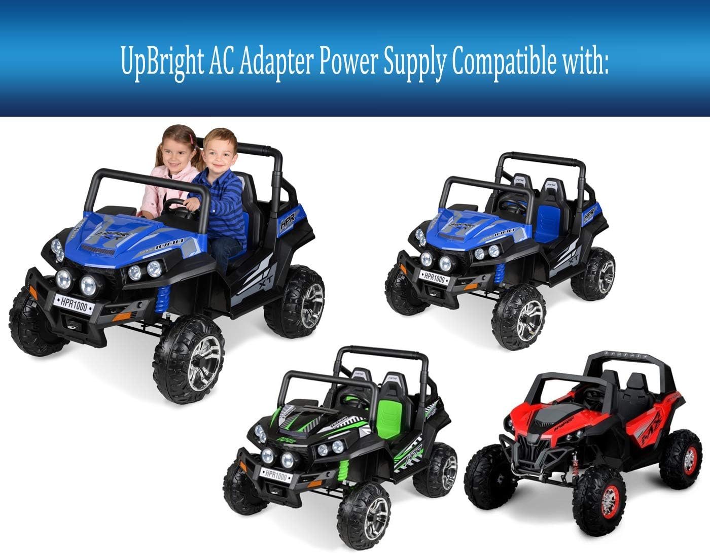 12 volt hyper utv 1000 two seater ride on