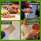 G4GADGET Sandpaper Assorted Pack 10 Sheets Coarse Medium Fine 60 100 150 view 7