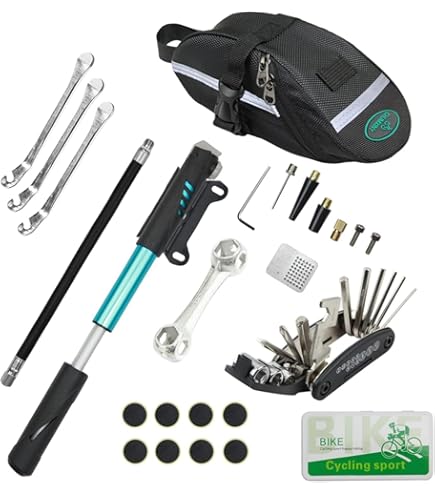 Kit De Réparation Crevaison Vélo KIKKERLAND – Coffret Métal – CD119 – NEUF