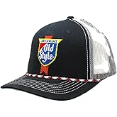 H3 Headwear Heileman's Old Style Trucker Hat, Mesh Back, Adjustable Snapback