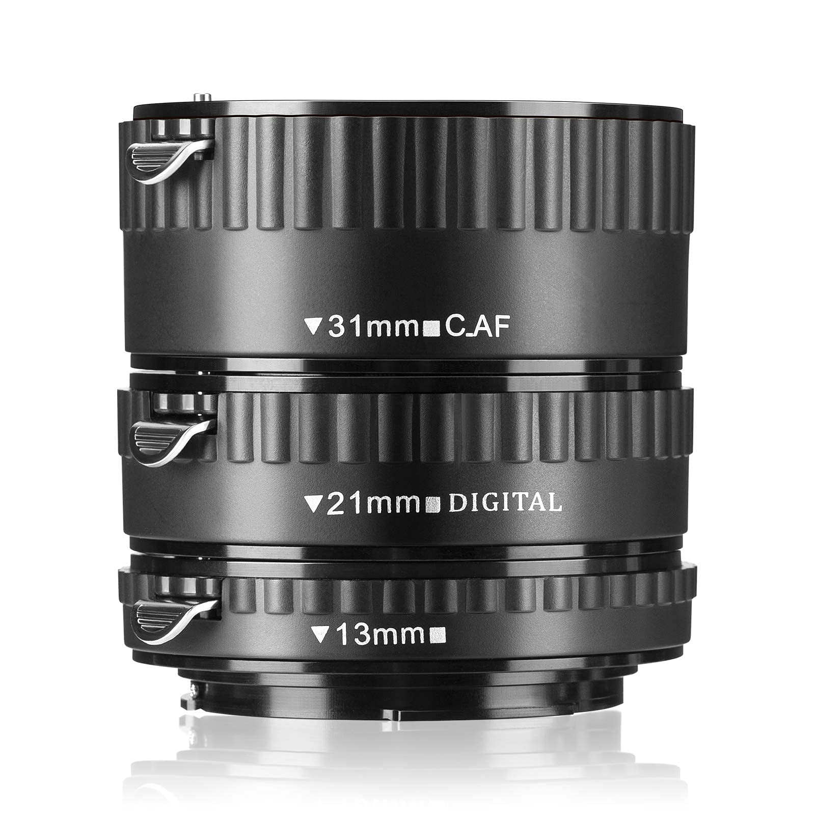 JINTU Macro Extension Tube Set AF Auto Focus Compatible with Canon EOS EF/EF-S Cameras for Extreme Macro Photography, Plastic