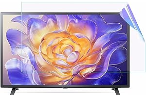 TV Anti Blue Light Screen Protector, 55-75in Matte Anti Glare Film Blue Light Blocking Anti Scratch Screen Filter for LCD, LE
