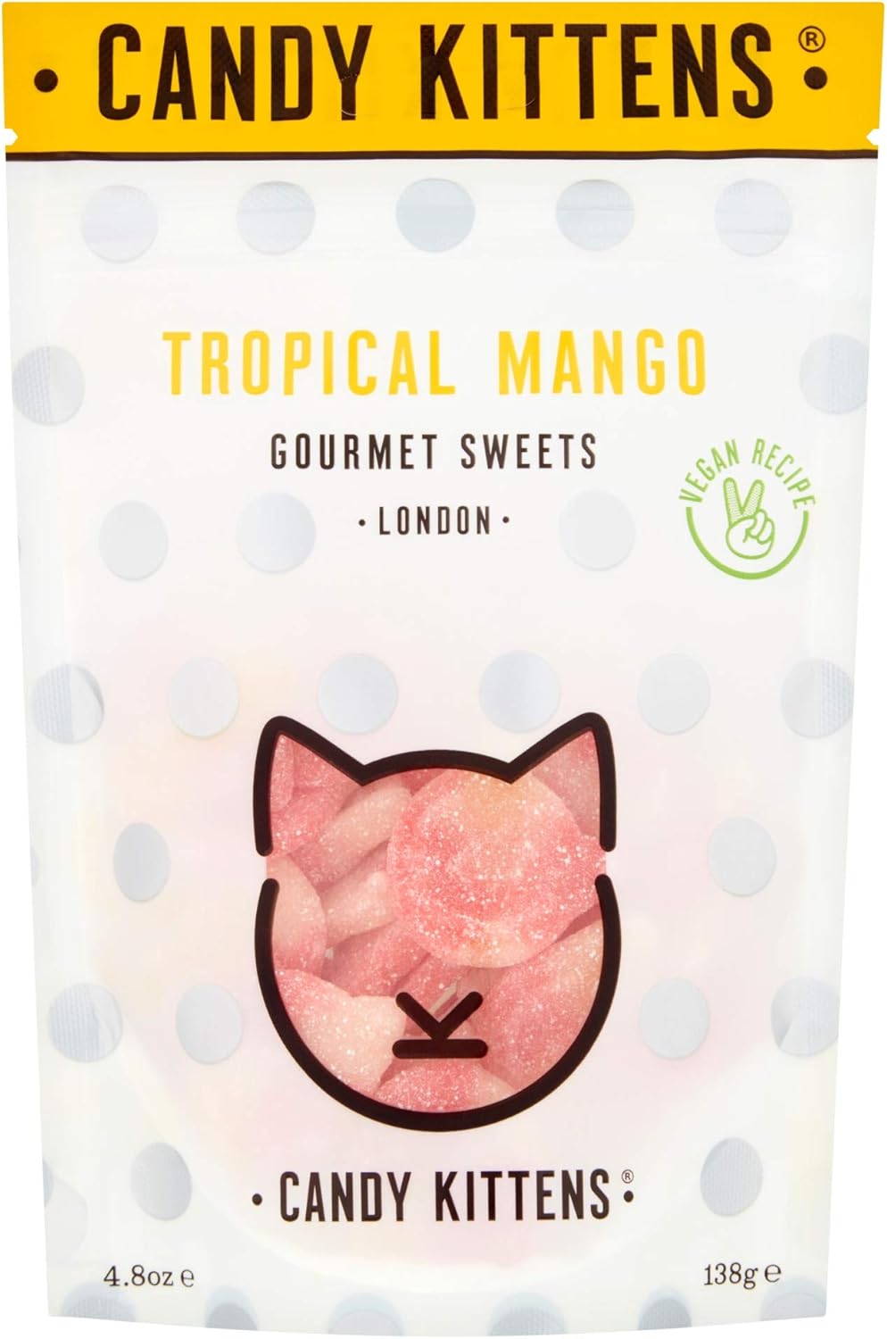Candy Kittens Vegan Sweets GlutenFree Natural Fruit Flavour Candy