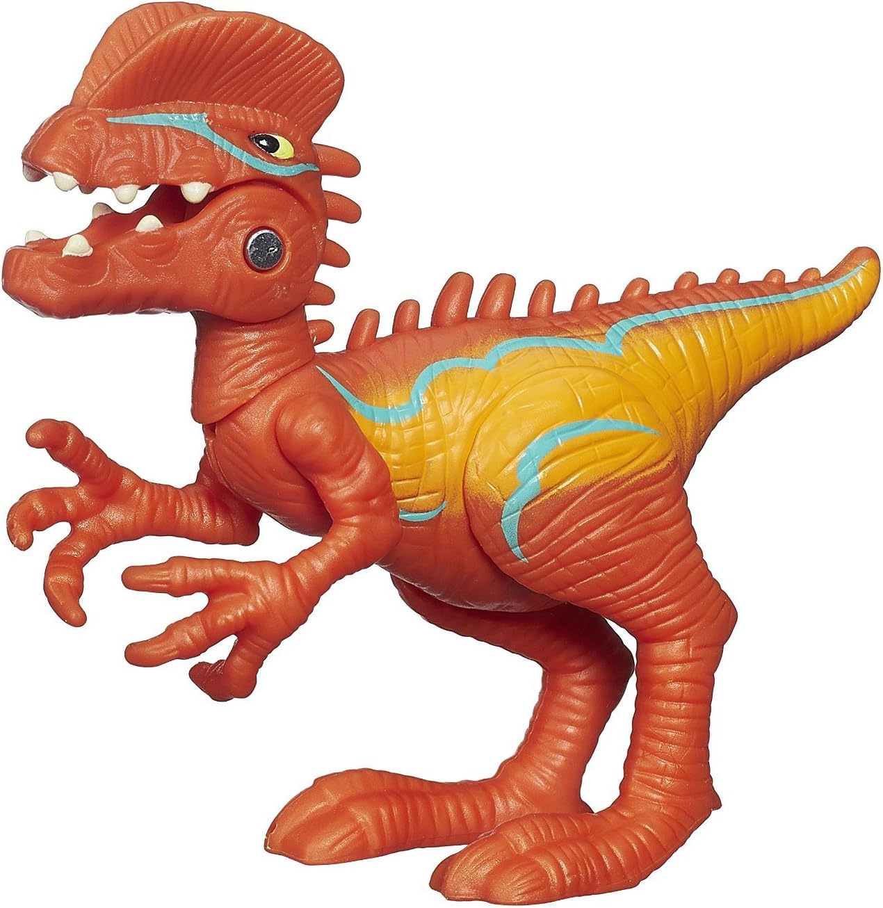 Playskool Heroes Jurassic World Chomp 'n Stomp Dilophosaurus Figure, Blue and Green