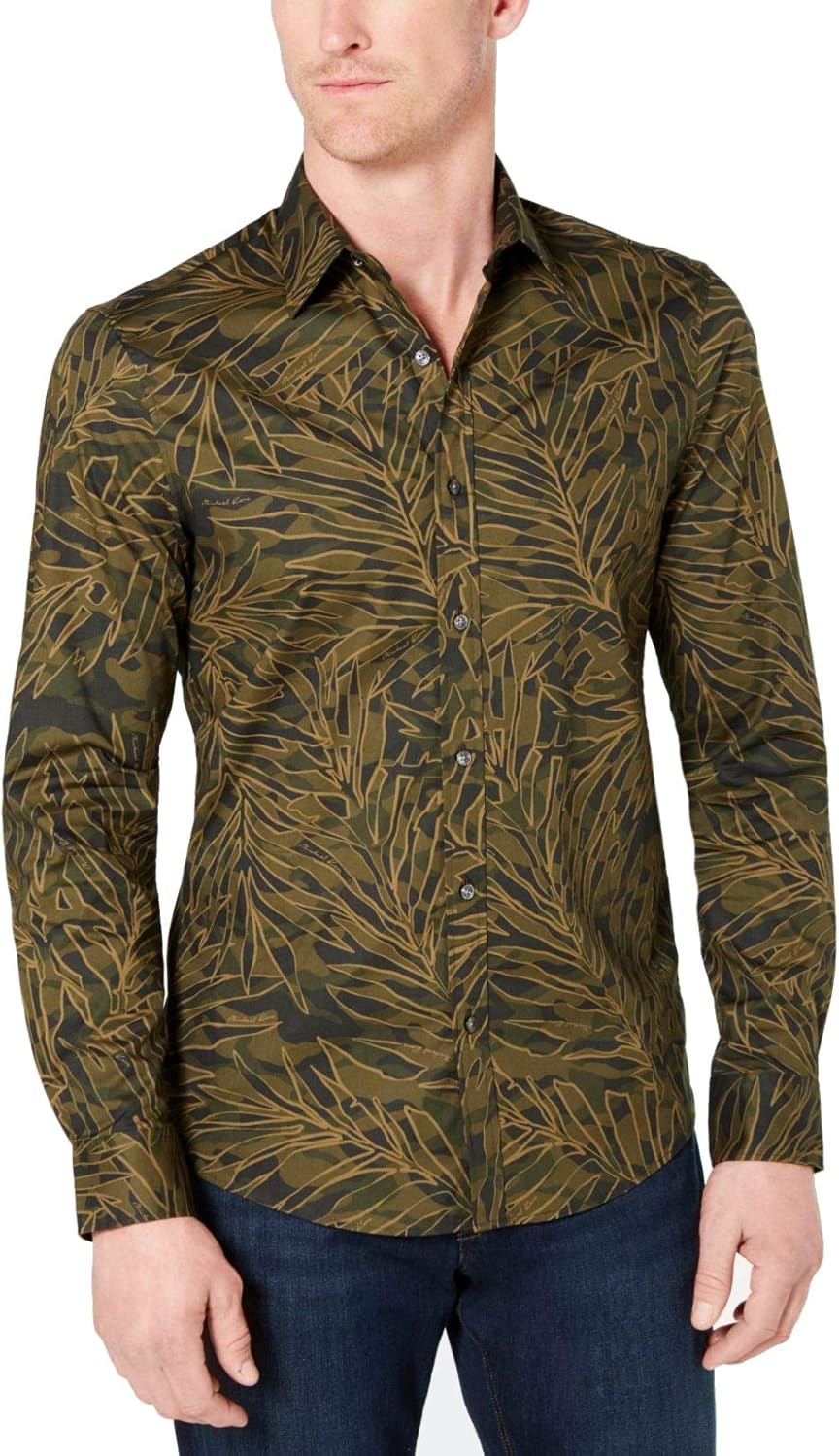 michael kors camo shirt