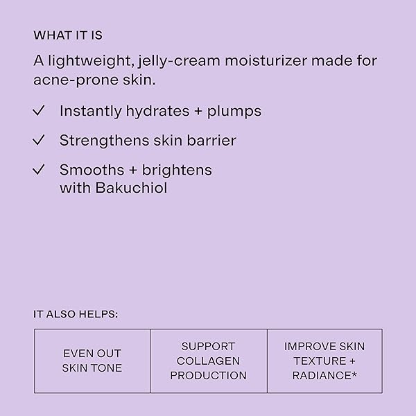 CLEARSTEM – HYDRAGLOW STEM CELL MOISTURIZER – BAKUCHIOL + SQUALENE – YOUTHFUL SKIN FACE MOISTURIZER – ALL SKIN TYPES – FACIAL SKIN CARE PRODUCTS – GLUTEN FREE, CRUELTY FREE – 2 FL OZ / 60ML