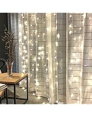 Twinkle Star 300LED Window Curtain String Light for Wedding Party Home Garden Bedroom Outdoor Indoor Wall