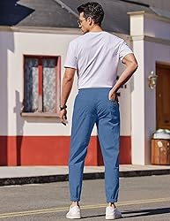 COOFANDY Mens Casual Joggers Pants - Cotton