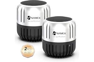 NAMEK Refrigerator Deodoriser 2-Pack The world's best Fridge deodorizer odor eliminator Closet deodorizer, no need to plug in Better performance than bamboo charcoal air purification bags and baking soda