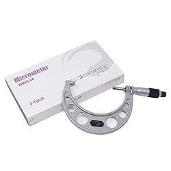 Clockwise Tools MMTR-04 Premium Outside Micrometer