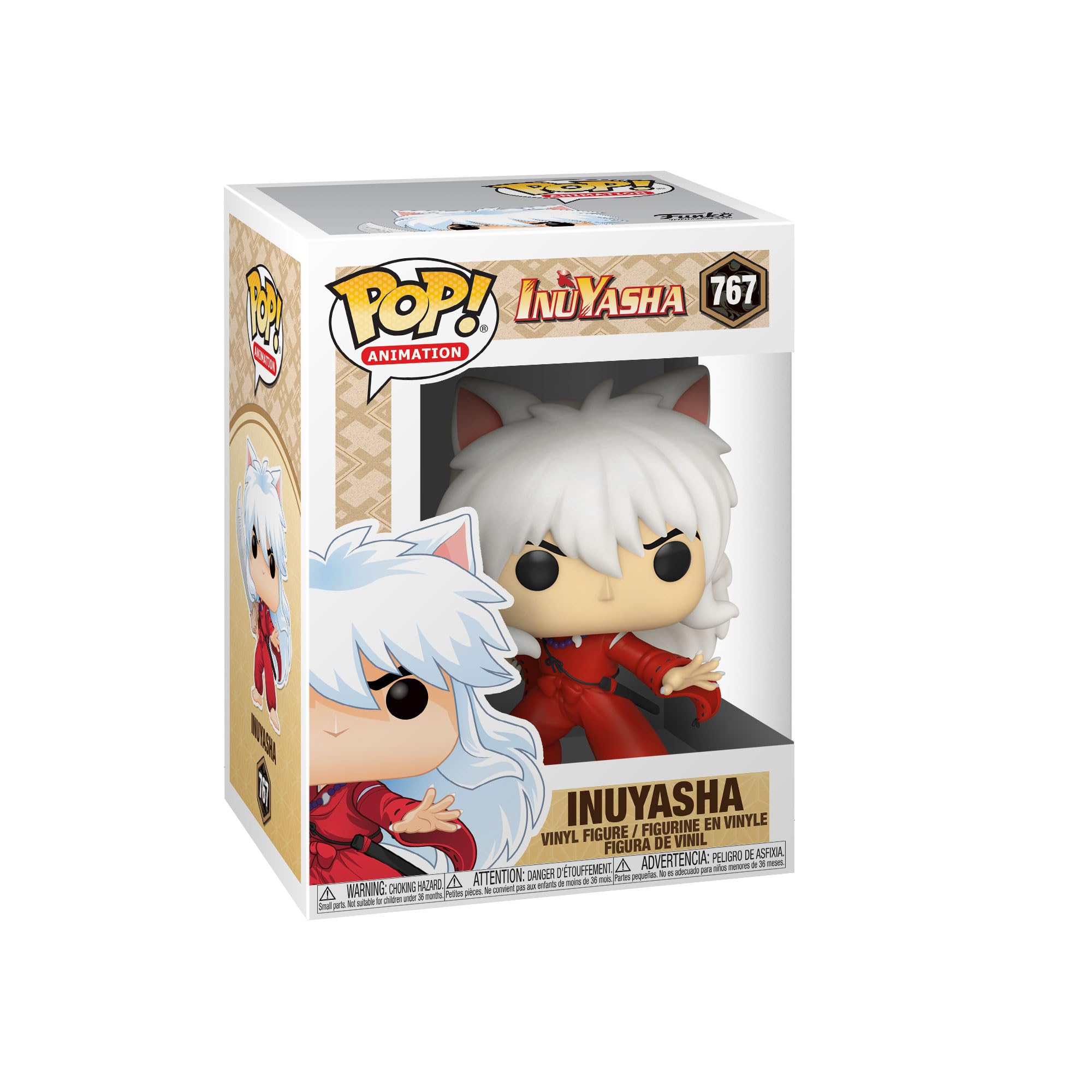 Funko POP! Animation: Inuyasha - Inuyasha - Collectable Vinyl Figure - Gift Idea - Official Merchandise - Toys for Kids & Adults - Anime Fans - Model Figure for Collectors and Display