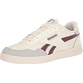 Reebok Unisex Court Advance Sneaker, Chalk/Black/Maroon, 11 US Men