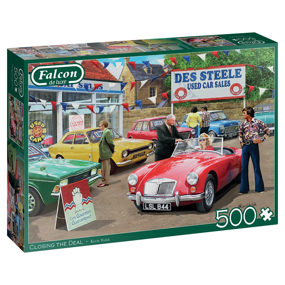 Jumbo, Falcon de luxe - Closing the Deal, Jigsaw Puzzles for Adults, 500 piece