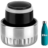 Replacement Lid for 17/25oz Swell, Mollcity, Mira, Iron Flask Cola Bottle | Replacement Lid for 9/12/17/25 OZ Cola Shape Bottles, Stainless Steel Lids, Leak Proof, BPA Free, for Car, Gym &amp; Camping