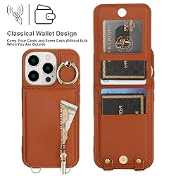 Jcxtrombulous Crossbody Wallet Case for iPhone 12
