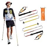 AONIJIE Trekking Poles - 2 Pcs Collapsible Aluminum