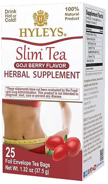 HYLEYS SLIM TEA GOJI BERRY FLAVOR – WEIGHT...