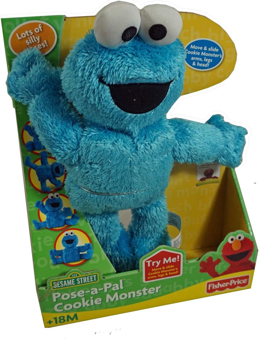 fisher price blue monster toy