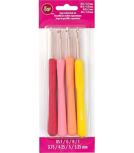 Boye – Crochet Aluminium 15,2 Cm – Taille I9/5.5 Mm – Gorge Conique, Tête Lisse – Précision Professionnelle – Fabriqué USA