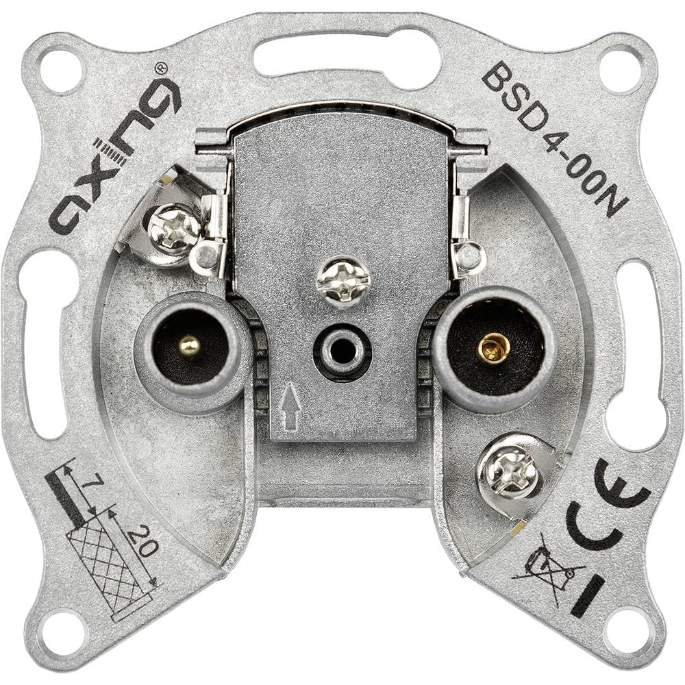 Axing BSD 4-00N Single Socket Splitter CATV Cable 5-1006 MHz